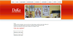 Desktop Screenshot of masaze-daka.cz